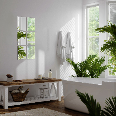 Miroir carreaux rectangulaire