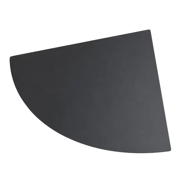Protection terrasse bois barbecue Quart de cercle 100x100 cm