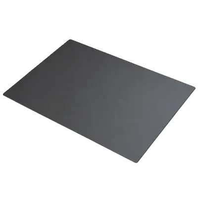 Tapis de protection en tôle sous barbecue En forme de rectangle 100x70 cm