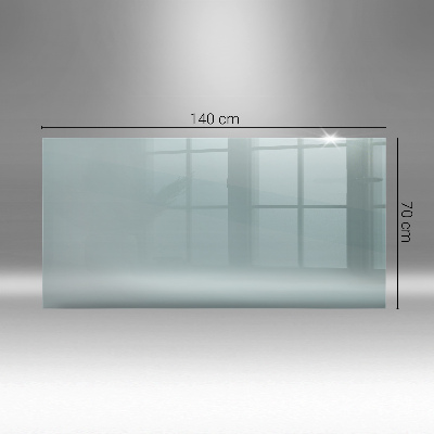 Verre sous poêle à bois transparent