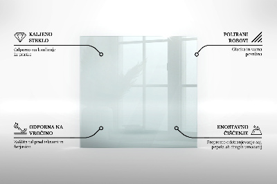 Verre sous poêle à bois transparent