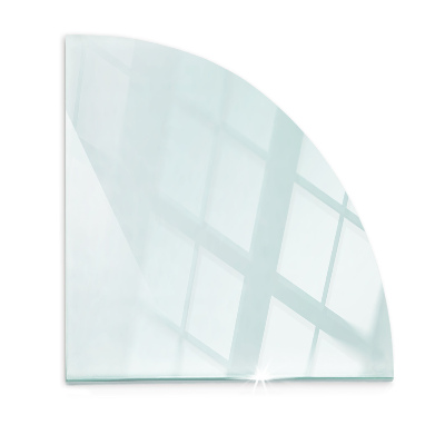 Plaque verre pour poêle transparent ćwiartka