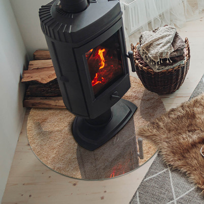 Plaque verre devant cheminée Texture de pierre naturelle