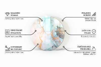 Plaque verre devant cheminée Des planches de différentes nuances