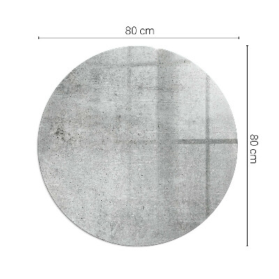 Plaque verre devant cheminée Texture de béton brut