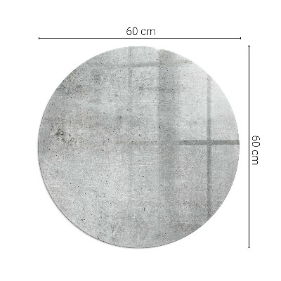 Plaque verre devant cheminée Texture de béton brut