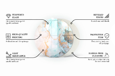 Plaque verre devant cheminée Planches de style rustique