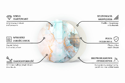 Plaque verre devant cheminée Motifs de mosaïque dans les carreaux