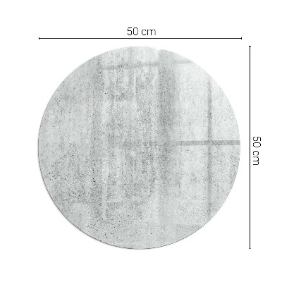 Plaque verre devant cheminée Texture de béton brut