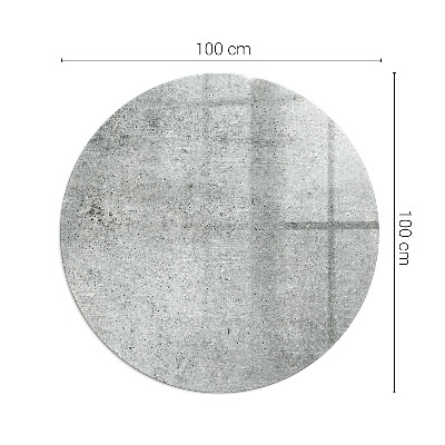 Plaque verre devant cheminée Texture de béton brut