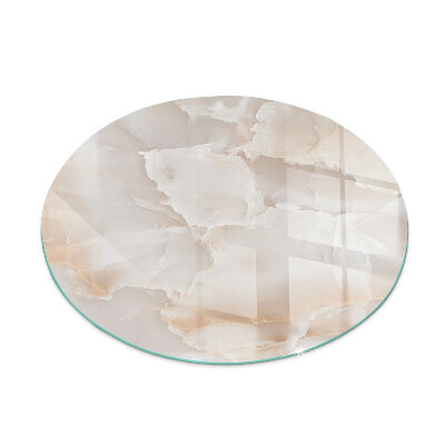 Plaque verre devant cheminée Motif en pierre naturelle