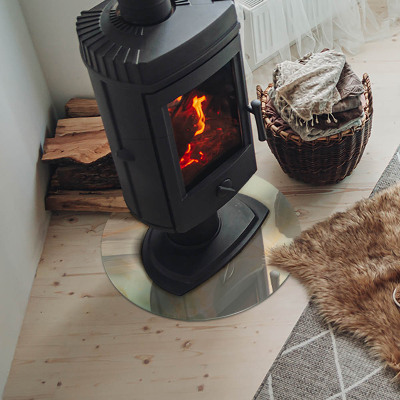 Plaque verre devant cheminée Motif de marbre abstrait