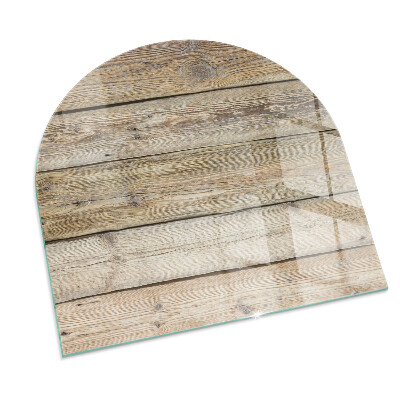 Vitre sous poêle à bois Motif de planche dans un arrangement harmonieux