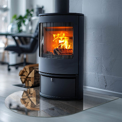 Vitre sous poêle à bois Nuances de bois dans de nombreuses variantes