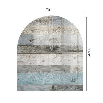 Vitre sous poêle à bois Nuances de bois dans de nombreuses variantes