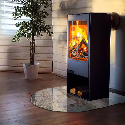 Vitre sous poêle à bois Nuances de bois dans de nombreuses variantes