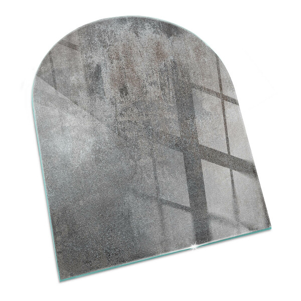 Vitre sous poêle à bois Motif de texture naturelle