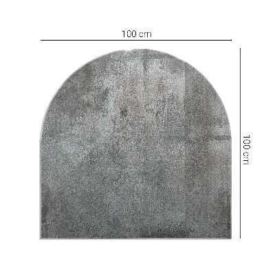 Vitre sous poêle à bois Motif de texture naturelle