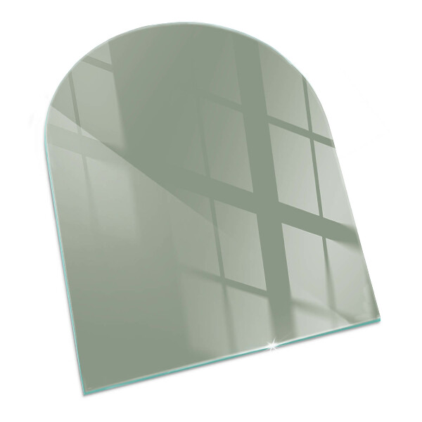 Vitre sous poêle à bois Couleur gris-vert