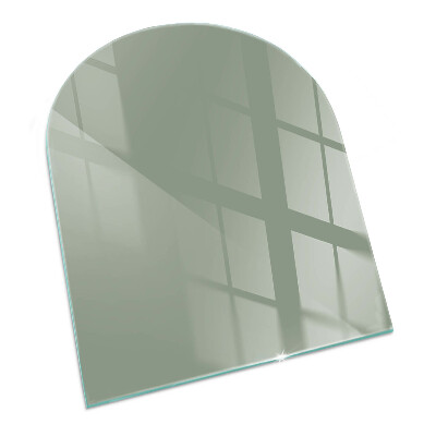 Vitre sous poêle à bois Couleur gris-vert