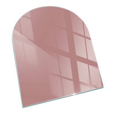 Vitre sous poêle à bois Couleur rose