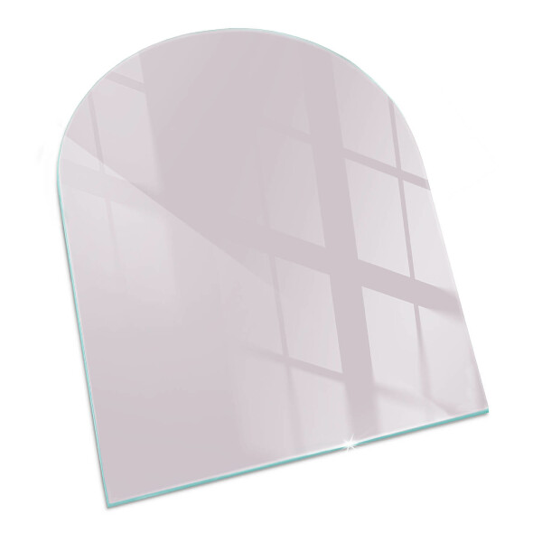 Vitre sous poêle à bois Couleur violet clair