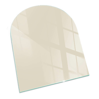 Vitre sous poêle à bois Couleur beige