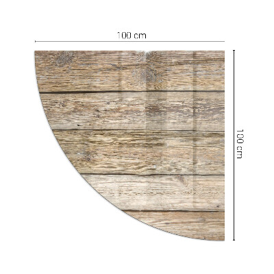 Plaque verre pour poêle Motif de planche dans un arrangement harmonieux
