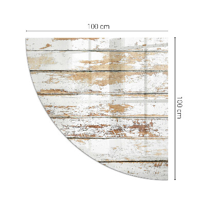 Plaque verre pour poêle Une planche de bois usée