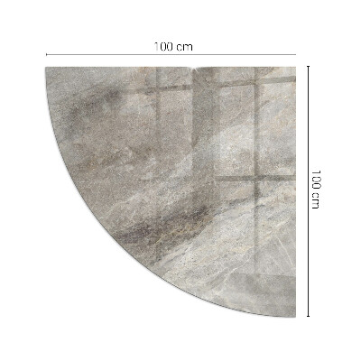 Plaque verre pour poêle Motif de structure en pierre