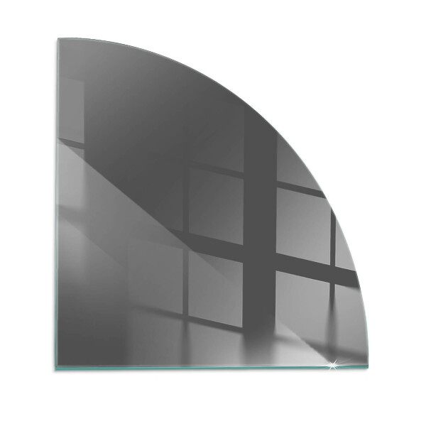 Plaque verre pour poêle Couleur gris-brun