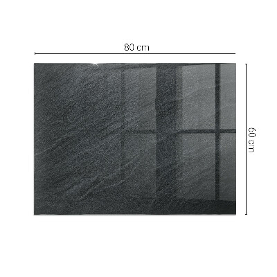 Plaque de sol en verre pour poêle Aspect de la pierre brute