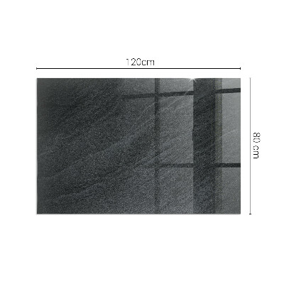 Plaque de sol en verre pour poêle Aspect de la pierre brute