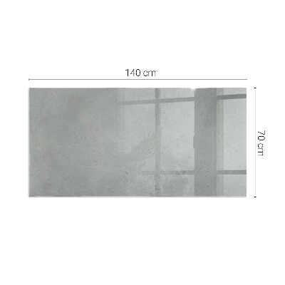 Plaque de sol en verre pour poêle Style effet béton