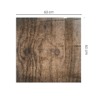 Plaque de sol en verre pour poêle Bois dans un style naturel