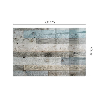 Plaque de sol en verre pour poêle Différentes couleurs de planches dans le style