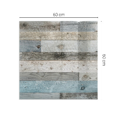 Plaque de sol en verre pour poêle Différentes couleurs de planches dans le style