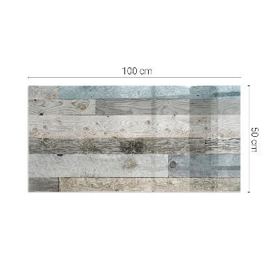 Plaque de sol en verre pour poêle Différentes couleurs de planches dans le style