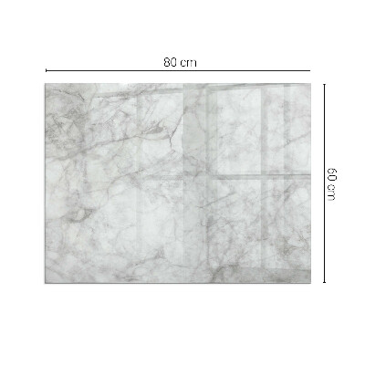 Plaque de sol en verre pour poêle Structure en marbre élégante dans la conception