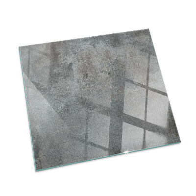 Plaque de sol en verre pour poêle Styliser la surface brute