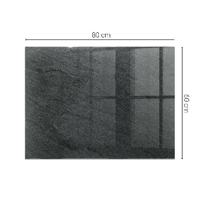 Plaque de sol en verre pour poêle Motif de pavage en pierre