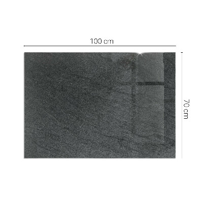 Plaque de sol en verre pour poêle Motif de pavage en pierre