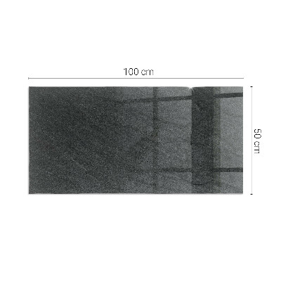 Plaque de sol en verre pour poêle Motif de pavage en pierre