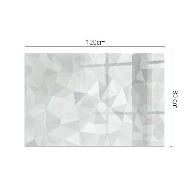 Plaque de sol en verre pour poêle Conception abstraite dans les formes