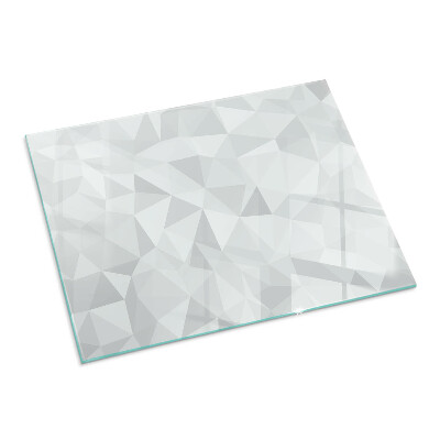 Plaque de sol en verre pour poêle Conception abstraite dans les formes
