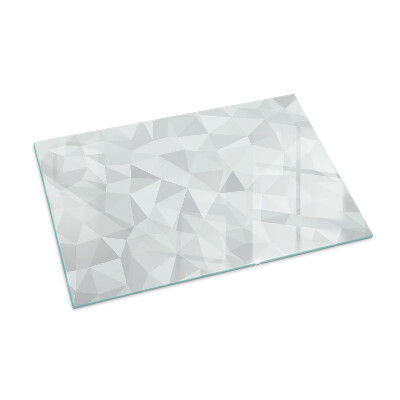 Plaque de sol en verre pour poêle Conception abstraite dans les formes