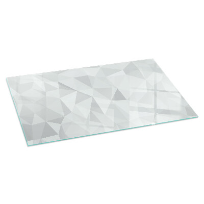 Plaque de sol en verre pour poêle Conception abstraite dans les formes