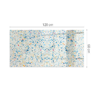 Plaque de sol en verre pour poêle Design moderne avec structure