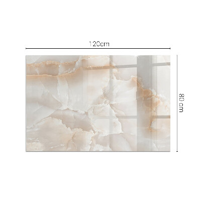 Plaque de sol en verre pour poêle Motif en pierre naturelle