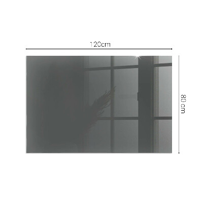Plaque de sol en verre pour poêle Couleur gris-brun